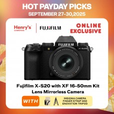 Fujifilm X-S20 with XF 16-50mm Kit Lens Mirrorless Camera 
