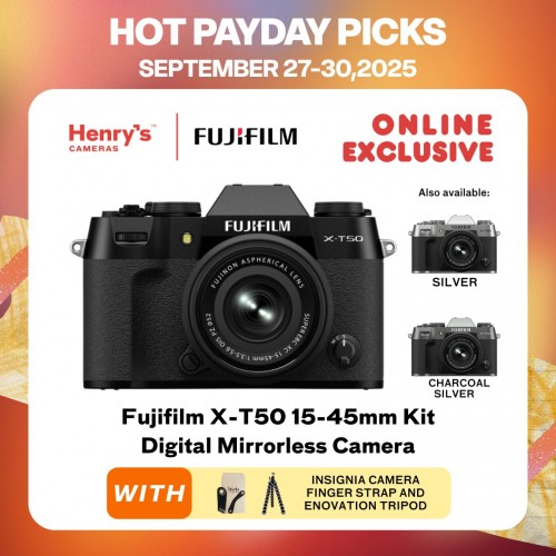 Fujifilm X-T50 15-45mm Kit Digital Mirrorless Camera
