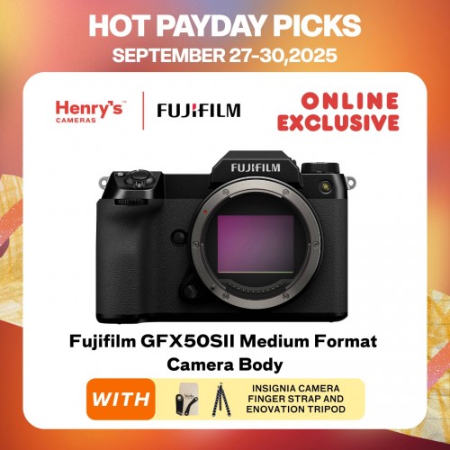 Fujifilm GFX50SII Medium Format Camera Body