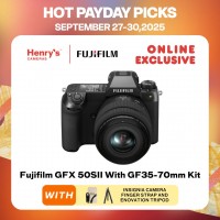 Fujifilm GFX 50SII With GF35-70mm Kit