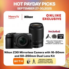 Nikon Z30 Mirrorless Camera with 16-50mm and 50-250mm Dual Lens Kit