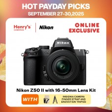 Nikon Z50 II with 16-50mm Lens Kit