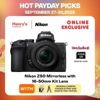 Nikon Z50 Mirrorless with 16-50mm Kit Lens