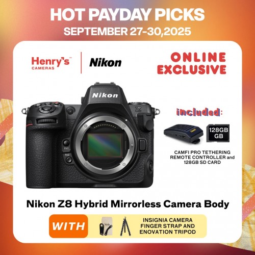 Nikon Z8 Hybrid Mirrorless Camera Body