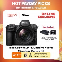 Nikon Z8 with 24-120mm F4 Hybrid Mirrorless Camera Kit 