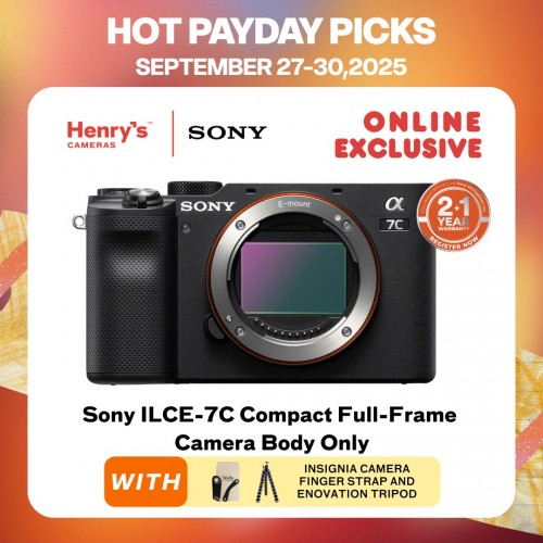 Sony ILCE-7C Compact Full-Frame Camera Body Only