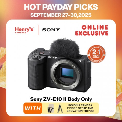 Sony ZV-E10 II Mirrorless Camera Body Only