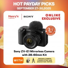 Sony ZV-E1 Mirrorless Camera with 28-60mm Kit