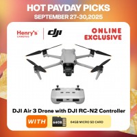 DJI Air 3 Drone with DJI RC-N2 Controller