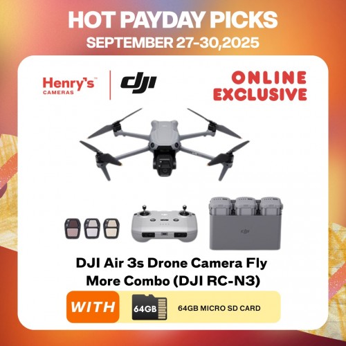 DJI Air 3s Drone Camera Fly More Combo (DJI RC-N3)