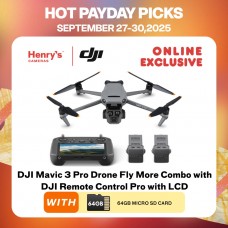 DJI Mavic 3 Pro Drone Fly More Combo with DJI Remote Control Pro with LCD