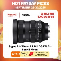 Sigma 24-70mm F2.8 II DG DN Art Sony E Mount
