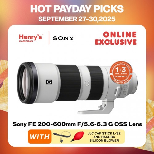 Sony FE 200-600mm F/5.6-6.3 G OSS Lens