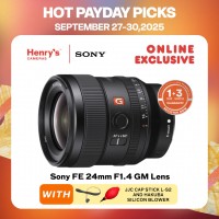 Sony FE 24mm F1.4 GM Lens