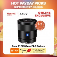 Sony T* FE 55mm F1.8 ZA Lens