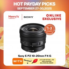 Sony E PZ 10-20mm F4 G