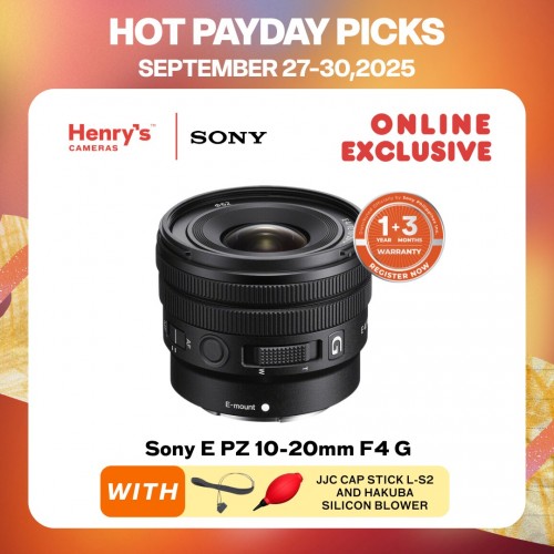 Sony E PZ 10-20mm F4 G