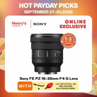 Sony FE PZ 16-35mm F4 G Lens