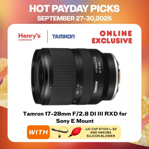 Tamron TCL A046SF 17-28mm F/2.8 DI III RXD for Sony E Mount
