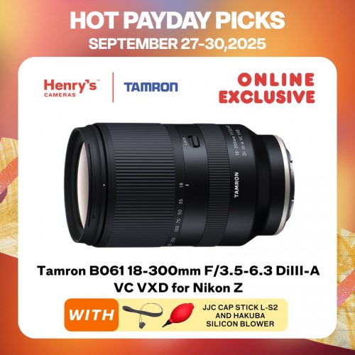Tamron B061 18-300mm F/3.5-6.3 DiIII-A VC VXD for Nikon Z - Order Basis