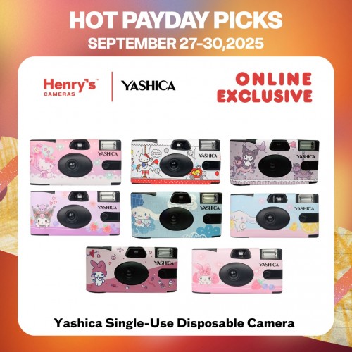 Yashica Single-Use Disposable 35mm Film Camera
