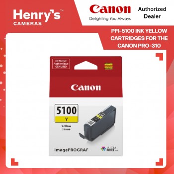 Canon PFI-5100 Ink Yellow Cartridges for the Canon PRO-310 Canon PFI-5100 Ink Yellow Cartridges for the Canon PRO-310