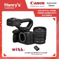 Canon EOS C50 Full-Frame Cinema Camera With XLR Handle