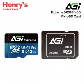 AGI 512GB Extreme TF238 microSD V60