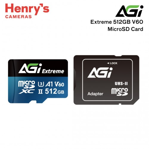 AGI 512GB Extreme TF238 microSD V60