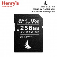 Angelbird 256GB AV Pro MK2 V90 UHS-II SDXC Memory Card