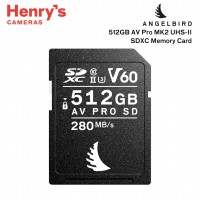 Angelbird 512GB AV Pro MK2 UHS-II SDXC Memory Card