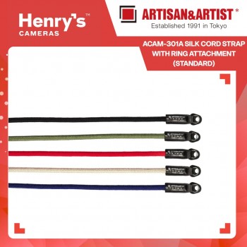 Artisan & Artist ACAM-301A Silk Cord Strap with Ring attachment (Standard)