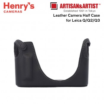 Artisan & Artist Leather Camera Half Case for Leica Q/Q2/Q3