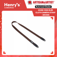 Artisan & Artist ACAM-102A Slim Cloth Camera Strap - Brown
