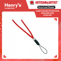 Artisan & Artist ACAM-P04H Multifunctional Paracord Hand Strap Red