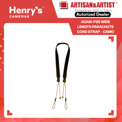 Artisan & Artist ACAM-P25 Wide Length Parachute Cord Strap - Camo