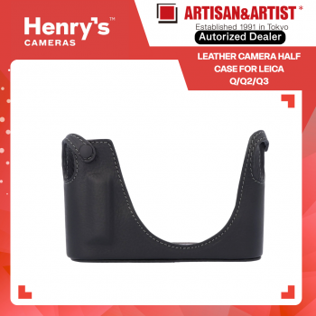 Artisan & Artist Leather Camera Half Case for Leica Q/Q2/Q3