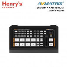 AVMATRIX Shark H4 Micro 4 Channel Multi-format Live Streaming Video Switcher