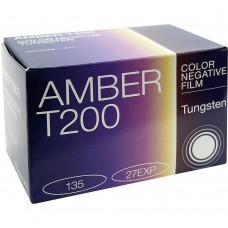 Amber T200 135/35mm Color Negative Film Tungsten 27 Exposures