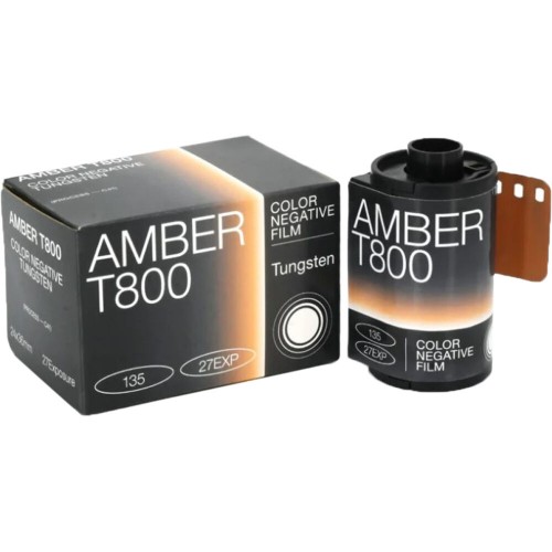 Amber 800 135/35mm Color Negative Film Tungsten 27 Exposures