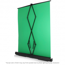 Enovation Portable Roll-Up Chrome Green Screen Background with Stand 150X200CM
