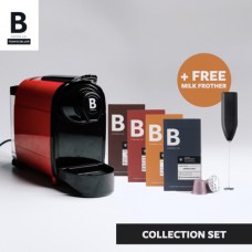B COFFEE CO. COLLECTION SET RED