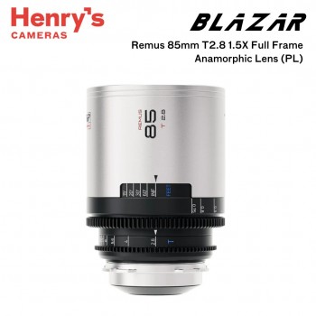 Blazar Remus 85mm T2.8 1.5X Full Frame Anamorphic Lens - PL Mount Blazar Remus 85mm T2.8 1.5X Full Frame Anamorphic Lens - PL Mount