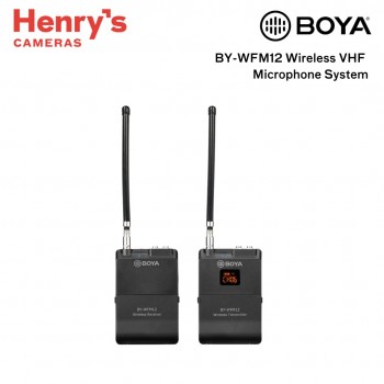 Boya BY-WFM12 Wireless VHF Microphone System