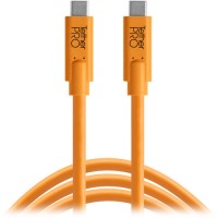 Tetherpro USB-C to USB-C, 15' (4.6M) CUC15-ORG