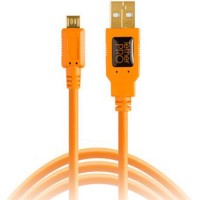 Tetherpro USB 2.0 to MICRO-B 5-Pin, 15' (4.6M), ORG CU5430ORG Tetherpro USB 2.0 to MICRO-B 5-Pin, 15' (4.6M), ORG CU5430ORG