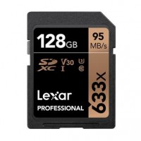 Lexar 128GB 633x SDHC up to RW 94/45 MB/s