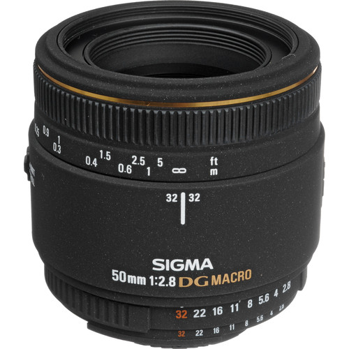 Sigma 50mm F/2.8 EX DG Macro Lens for Nikon