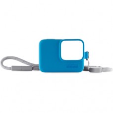 GOPRO SLEEVE + LANYARD ( BLUE ) HERO 5/6/7