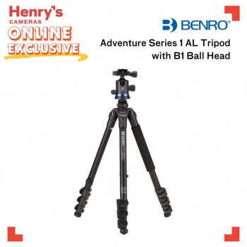 Benro BPI TAD18AIB1 Series 1 Adventure Aluminum Tripod with B1 Ballhead Benro BPI TAD18AIB1 Series 1 Adventure Aluminum Tripod with B1 Ballhead